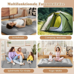 Jaapani futon 140x200cm, halli v&auml;rvi