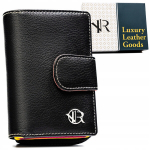 Naiste ehtsast nahast rahakott Rovicky, must