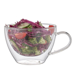 Termoklaasid Zyle ZY5134DG 340 ml kahekihilise boorsilikaatklaasiga, komplekt 2 tk