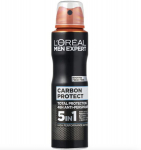Antiperspirantspreil L'Or&eacute;al Paris Men Expert Carbon Protect 48h kaitse 250 ml