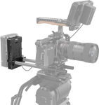 Videokaamera Smallrig 3203 V-kinnitusplaat kahe 15 mm vardahoidjaga