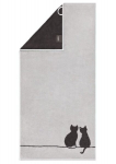 Vannir&auml;tik Caw&ouml; Cute Cats Edition You & Me 80x150 cm, puuvill, hall