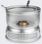 Matkapliit Trangia 37-5 UL/BL kerge mittekleepuv must