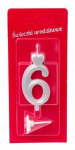Valge k&uuml;&uuml;nal number 6 - s&uuml;nnip&auml;evaks, juubeliks