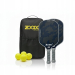 Zoodo P7 Kevlar hall camo pickleball reketid komplekt 4 palli USAPA kott