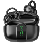 BLACKVIEW AirBuds 15 - juhtmevabad Bluetooth 6.0 k&otilde;rvaklapid, ANC, IPX5 Sport, 25-tunnine aku t&ouml;&ouml;iga (400 mAh korpus) Must