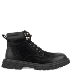 GRUNER SCHUHE Meeste poolsaapad, mustad, saapad