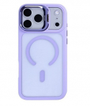 Rixus Classic 03 Telefoni&uuml;mbris MagSafe For iPhone 17 Pro Max Light Purple