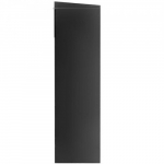 Pakiautomaadi kast, 35.3x29.5x106.7 cm, must, tsingitud teras
