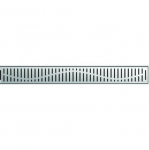 Du&scaron;ikanali rest ACO ShowerDrain C Wave, 1185 mm, roostevabast terasest