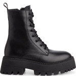 TAMARIS Naiste poolsaapad, mustad, pitsiga saapad, 37