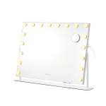 Meigipeegel 80x60 cm Valge LED-valgustus