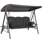 Stogelis sodo sūpynėms Patio Terasa, pilkas