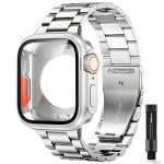 Roostevabast terasest kellarihm koos kaitsekorpusega Watch 49/45/44/42 mm, h&otilde;bedane, PrimePick