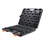 L&ouml;&ouml;kpadrunite komplekt, 65 osa, 53.5x42.8x6.8 cm, legeerteras, hoiukohver
