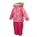 Huppa Laste komplekt AVERY, fuchsia bear pattern/ fuchsia, 98