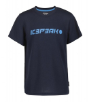 Icepeak poiste T-s&auml;rk Kemberg Jr 51724-9*390, tumesinine/sinine 6438594564662