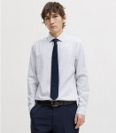 Jack & Jones meeste triiks&auml;rk 12227385*05, valge/sinine 5715868365189
