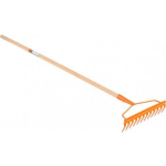 Aiareha lehtede ja muru kogumiseks varrega 12 hammast 35757 FLO
