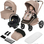 Lapsevanker Lionelo Freya 3in1 Beige Sand &ndash; turvah&auml;ll, vankrikorv ja jalutusk&auml;ru iste
