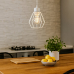Ripplamp Brylant Led E27 Loft valge