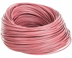 Helukabel H05v-k 0,5mm&sup2; paigalduskaabel, roosa, 100m