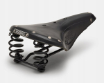 Brooks Flyer sadul, must, terassiinid, 860g, nahk