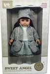 Nukk "sweet Angel" 35 cm koos talveriietega