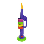 Trompet 4 noter 29 cm. i etui