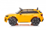 Audi RS6 BRD-2118 kollane akutoitega auto
