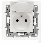 Legrand Niloe hermeetiline pistikupesa, valge, Ip44