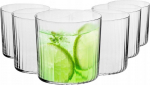 Ahi Mixology klaasid 6 tk. 350/410 ml, vertikaalse mustriga