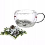 KLAAS KRUUS KOHVIKRUUS CAPPUCCINO TEE DUBBELGLAS KAMILLE