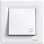 Asfora Switch "trepp" 10a 250v Valge Schneider Electric