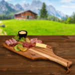 Akaatsia puidust l&otilde;ike- ja serveerimislaud 42x17 cm