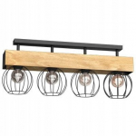 Lumi̇nex Menton 1639 laevalgusti, must/puit