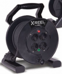 Xreel trumli pikendus 25m H05rr-f 3x2,5 Ip20 4xgs 230v