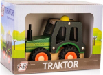 Puidust traktor kummikummidega