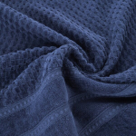Puuvillane r&auml;tik 30x50 cm, 500 g/m&sup2;, tumesinine