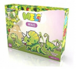 Meli Minis Dino 3w1 - 1000 osa, klocki vahvel
