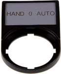 M&auml;rgistussilt Hand-0-auto 50x30mm must, 22mm