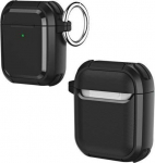 Korpus Airpods 1/2, tugev, kaitse&uuml;mbris k&otilde;rvaklappidele