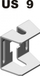 Baks Us9 750708 metallist laeklamber