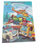 Kingituseks paberkott 56x40x25 cm laia p&otilde;hjaga, laste joonistused