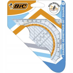 Bic ekierka 2w1 protraktoriga, l&otilde;henemiskindel