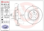 Brembo piduriketas Mercedes W204 C-klass 2007- Taga