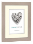 picture frame Regent 22,5 x 32,5 cm wood taupe 2-parts -