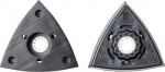 Fein Sanding Plates SL 3-corners perforated 2pcs