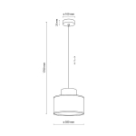 Ripplamp Duo Juta Green 3256 - Tk Valgustus