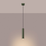 Ripplamp Lagos 1, oliiviroheline, loft stiilis